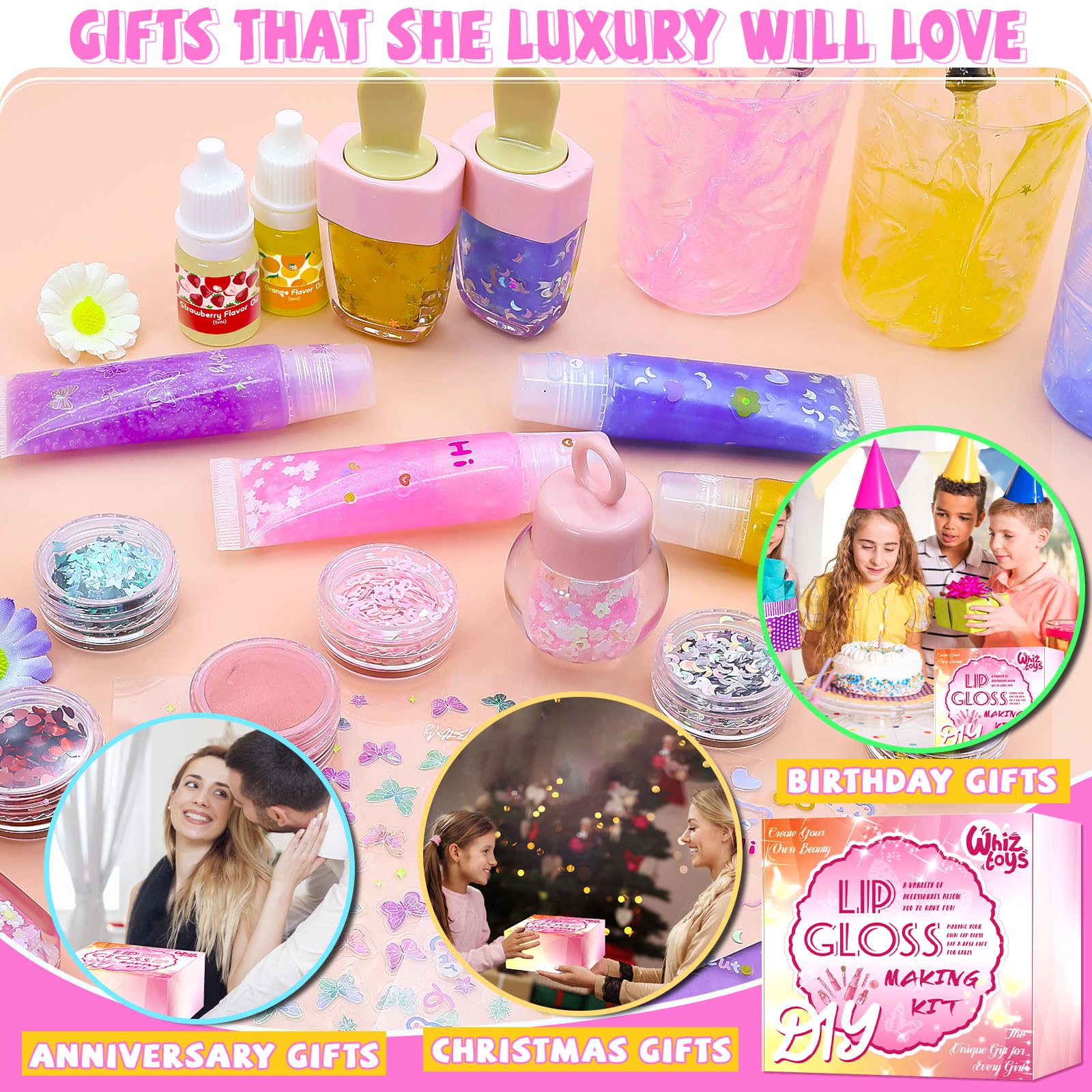 WhizToys instruction guide and syringes ensure precise, beginner-friendly customization.