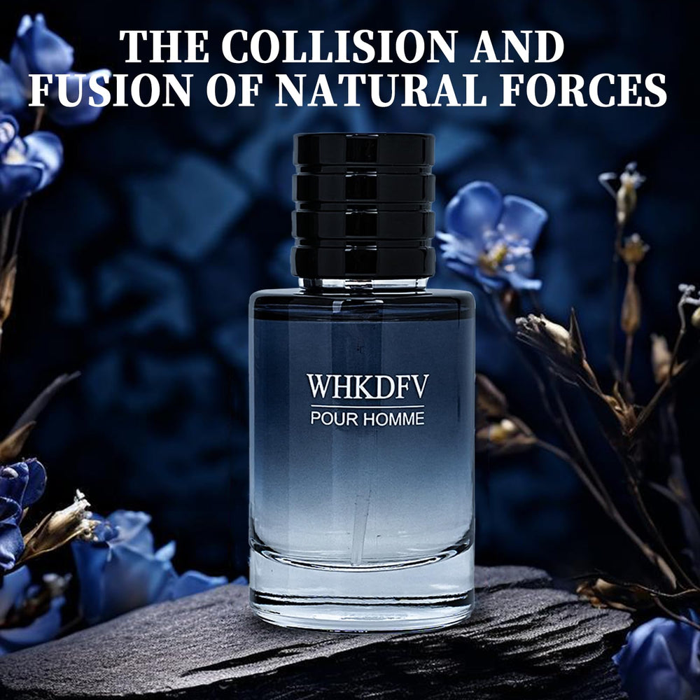 WHKDFV cologne bergamot lemon-pepper notes on bottle offer crisp, masculine aroma.