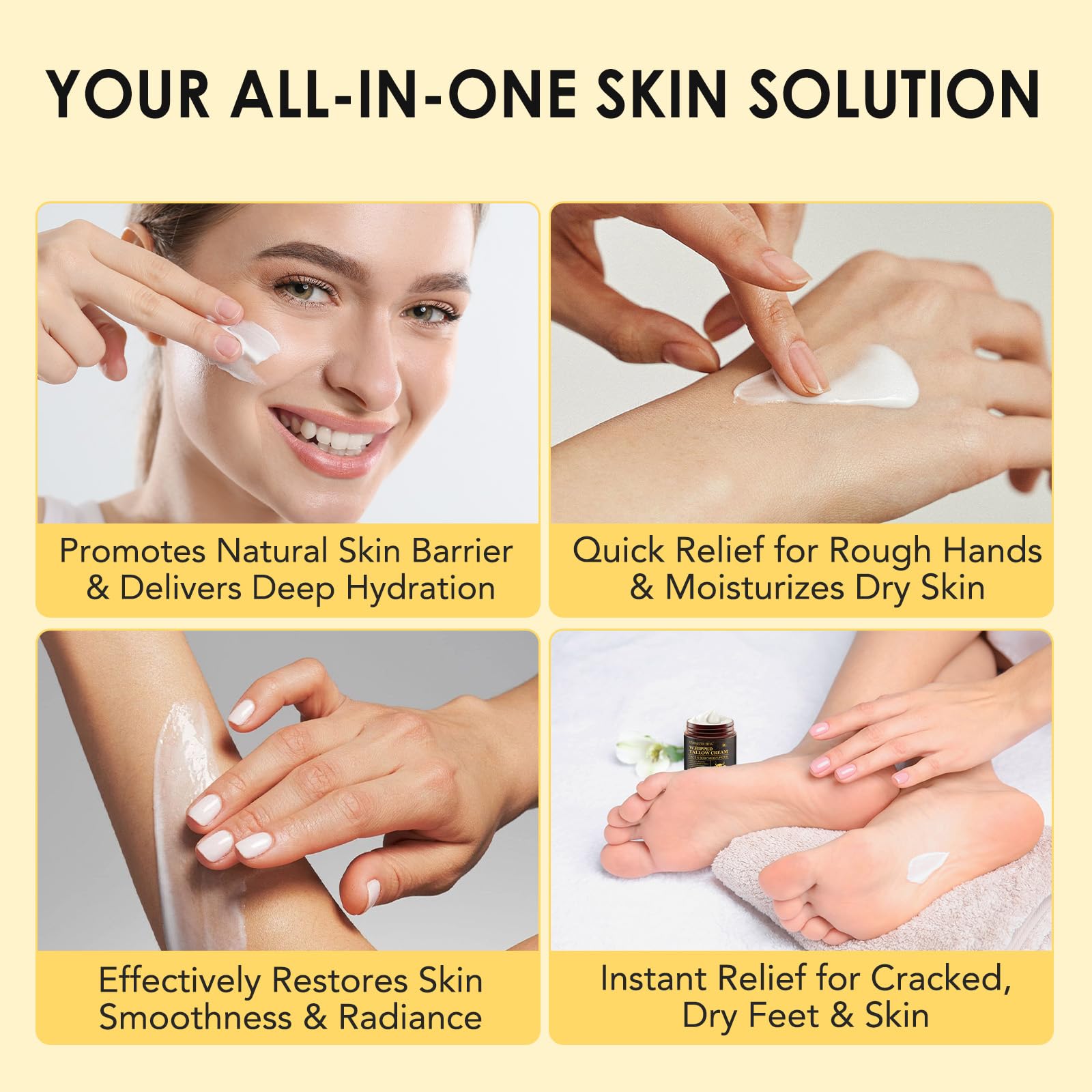 WHLH & WELL-BEING all-natural ingredients on vanity reflect simple, effective skincare