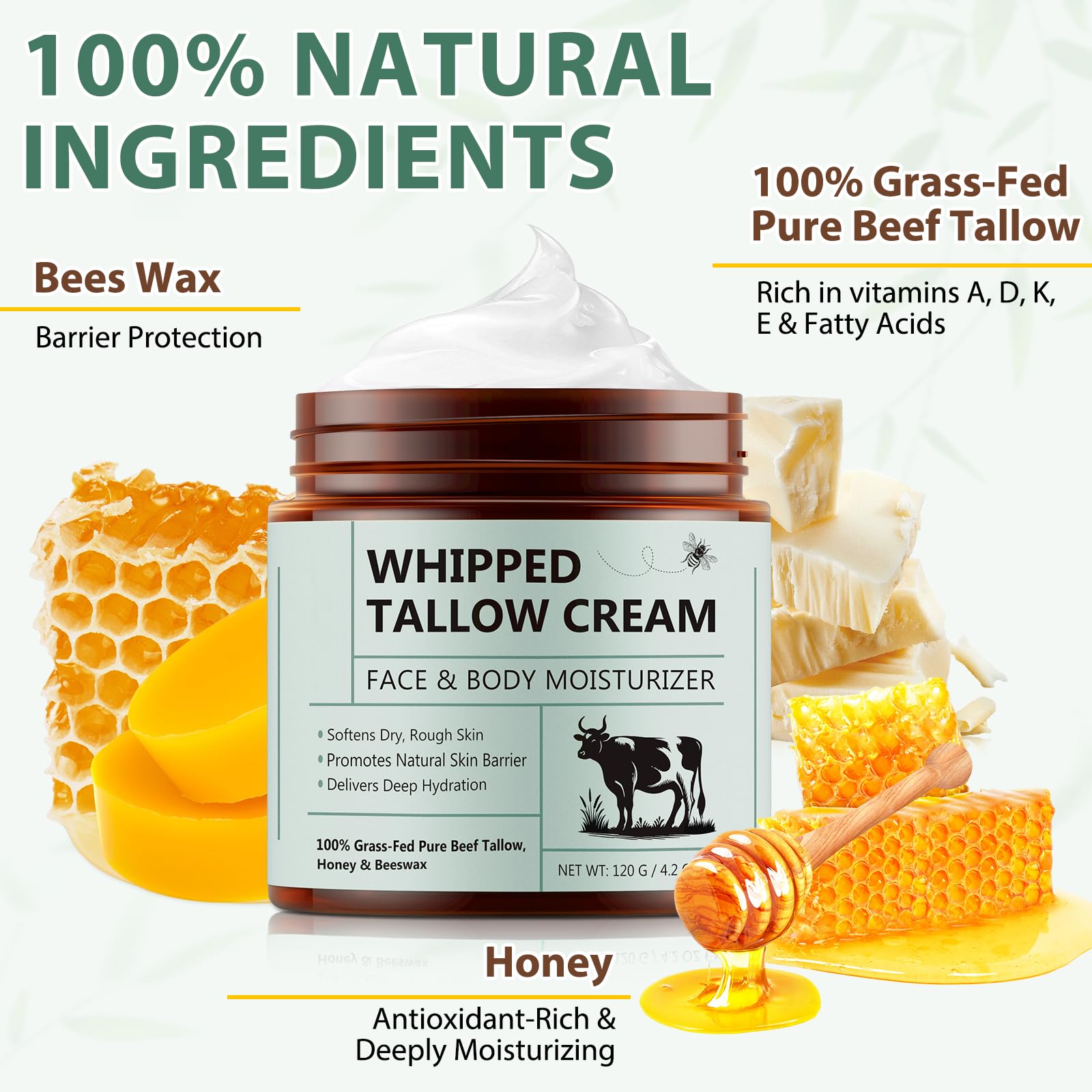 WHLH & WELL-BEING balm texture application demonstrates quick absorption and non-greasy finish