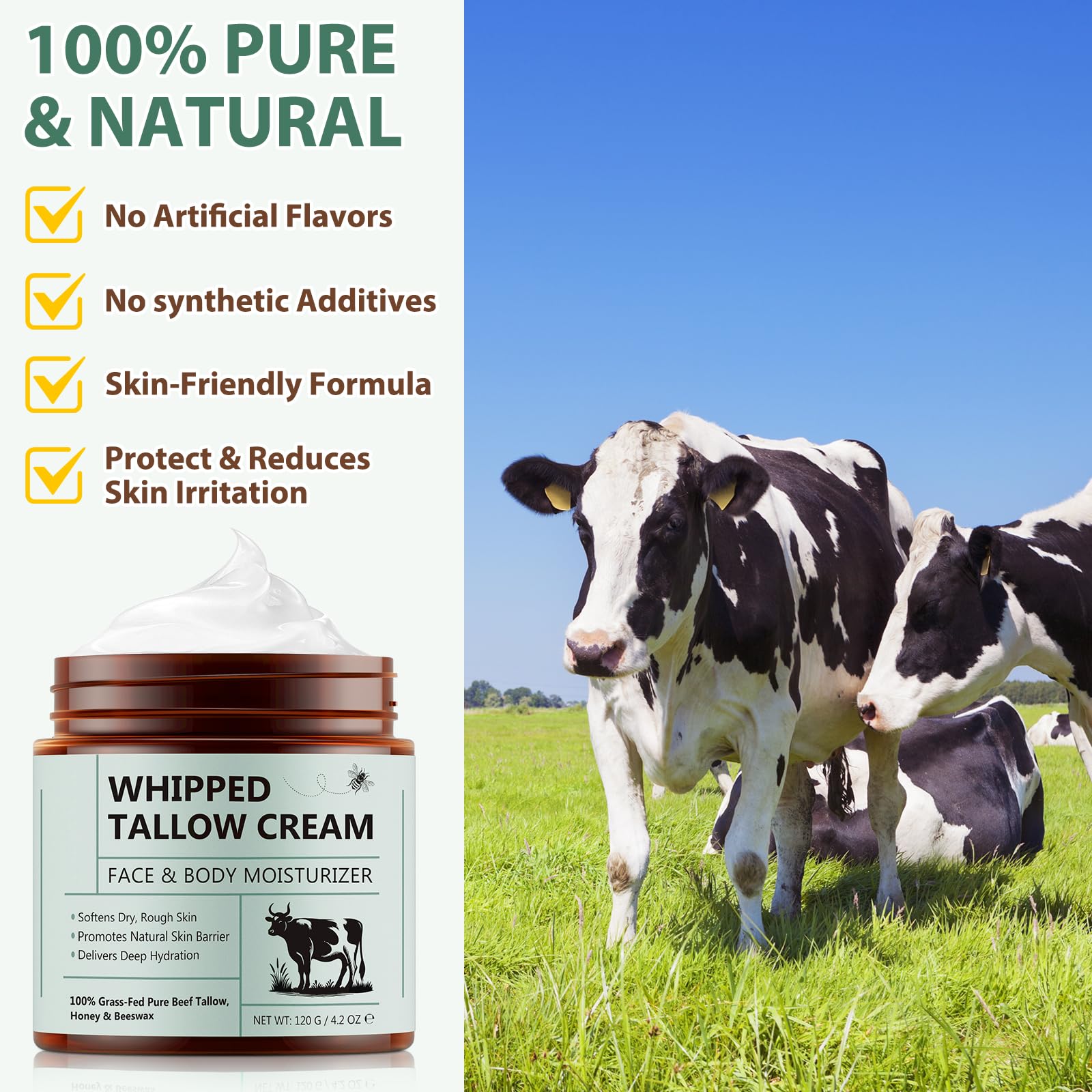 WHLH & WELL-BEING honey swirl on balm surface highlights natural sweetness and skin-softening potential