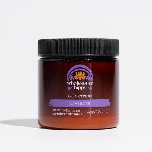 WHOLESOME HIPPY Calm Body Cream with arnica and magnesium for post-activity comfort.