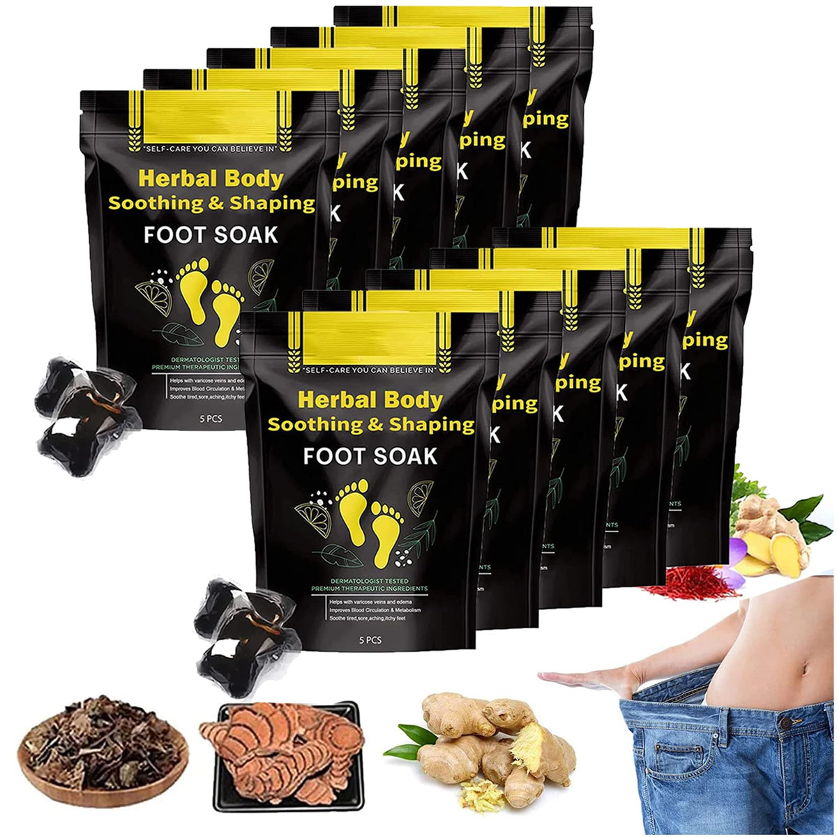 Whycalon foot soak beads relaxation—soothing herbal bath for calm feet.