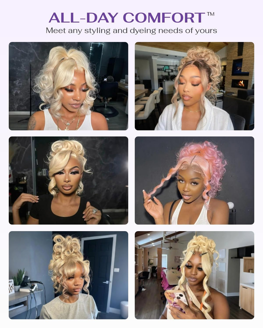 wigcool hd-lace-bleached-knots-wig creates seamless parting with minimal maintenance.