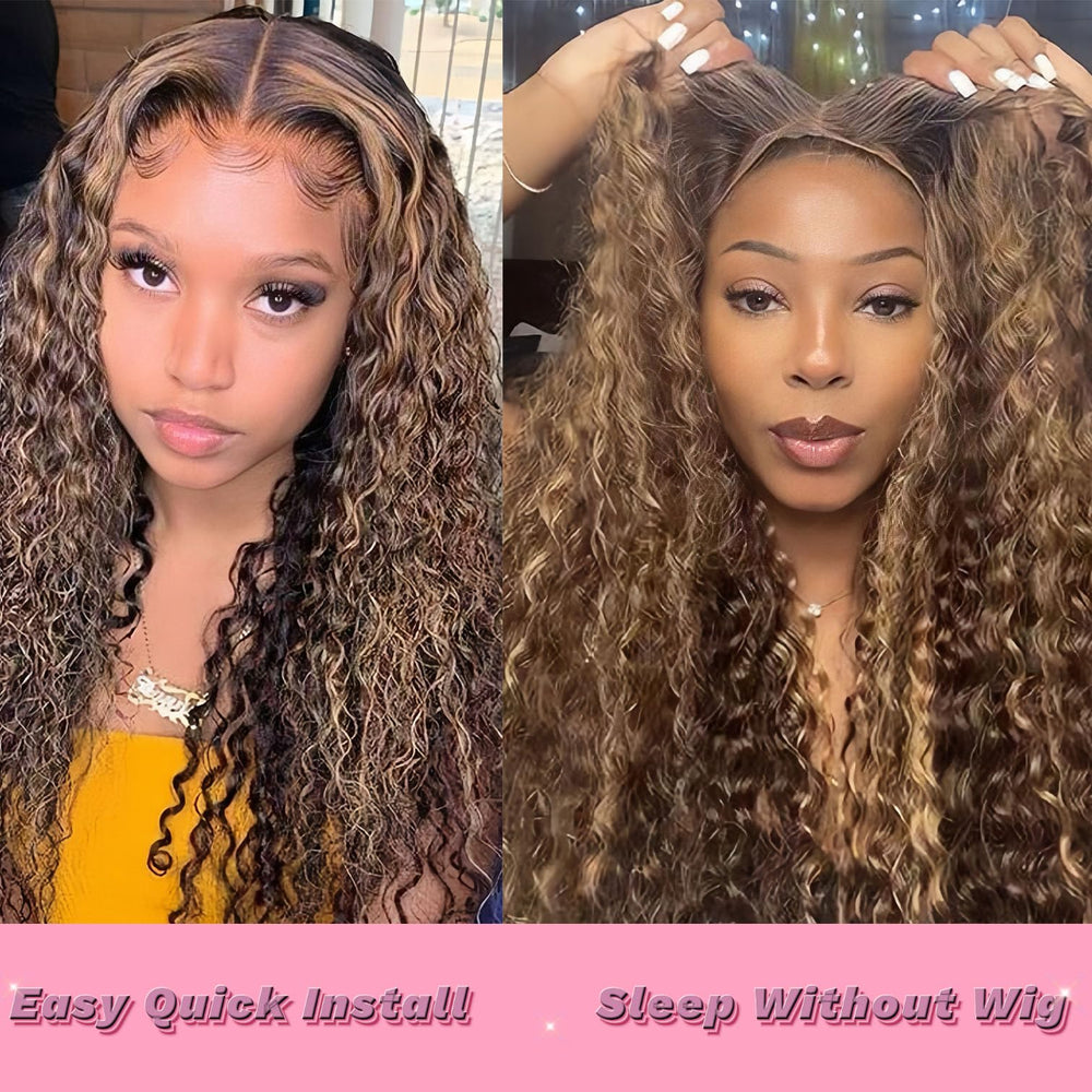 Wighottie natural hairline and baby hairs enhance realism for daily or event styling.