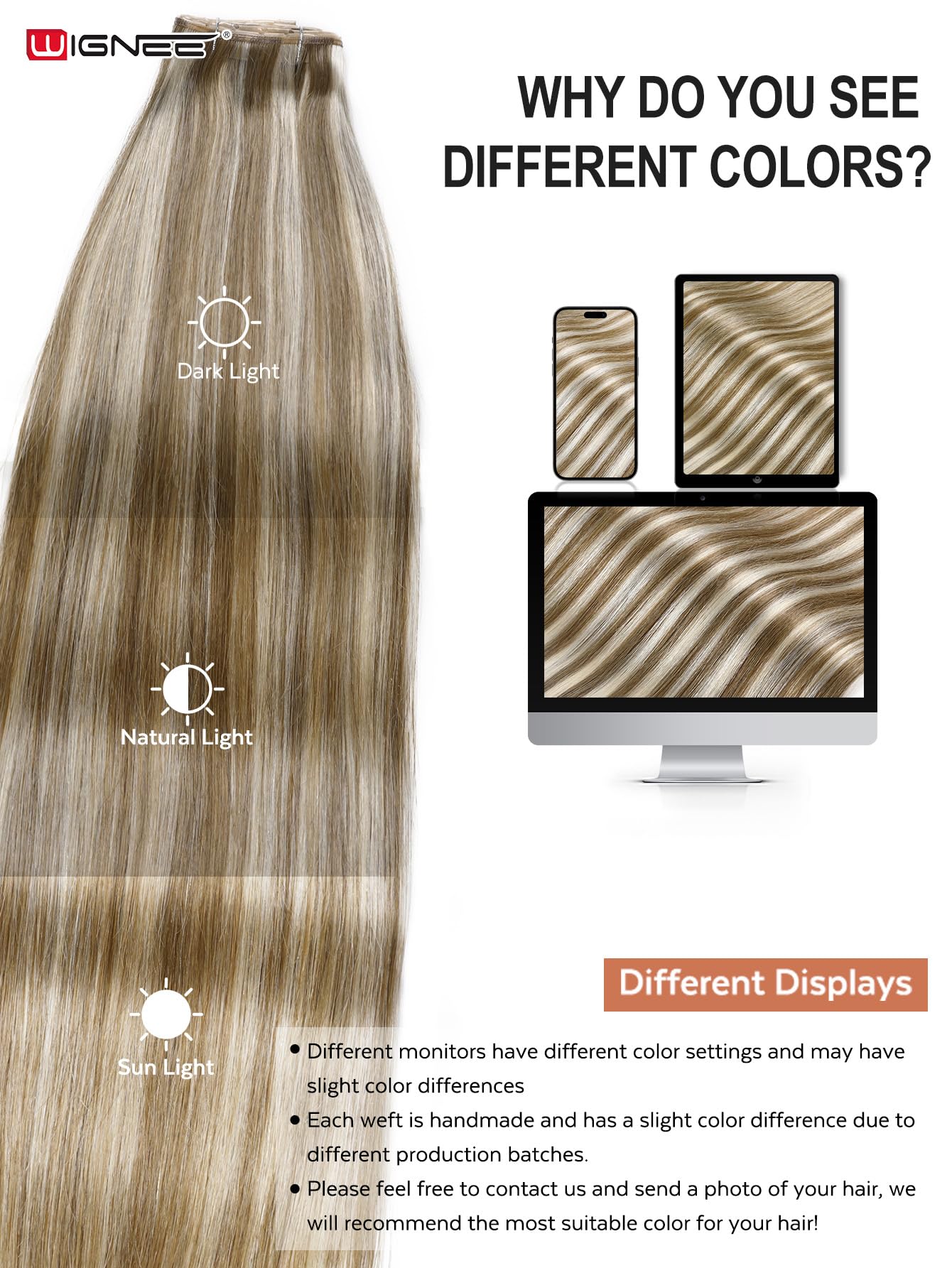 WIGNEE-hair-care-dyed-hair-notice highlights color-care to protect vibrant blonde ombre