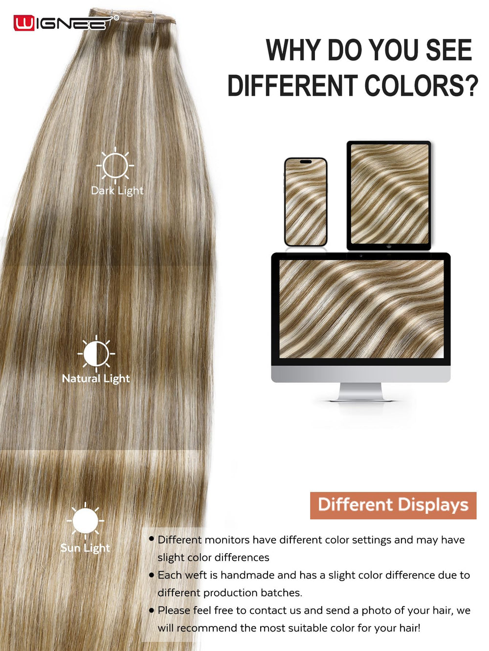 WIGNEE-hair-care-dyed-hair-notice highlights color-care to protect vibrant blonde ombre