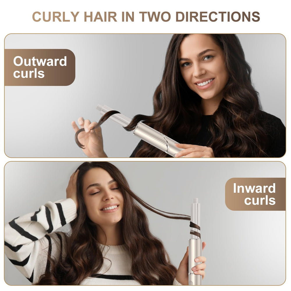 WIIKAI self-curling design demonstrates effortless hands-free styling