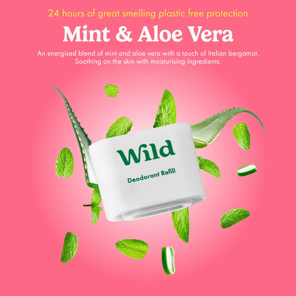 Wild Full Monty aluminum-free formula emphasizing clean, breathable protection