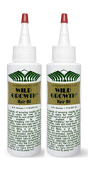 Wild Growth Hair Oil bottle front showcases premium packaging for nourished shine.