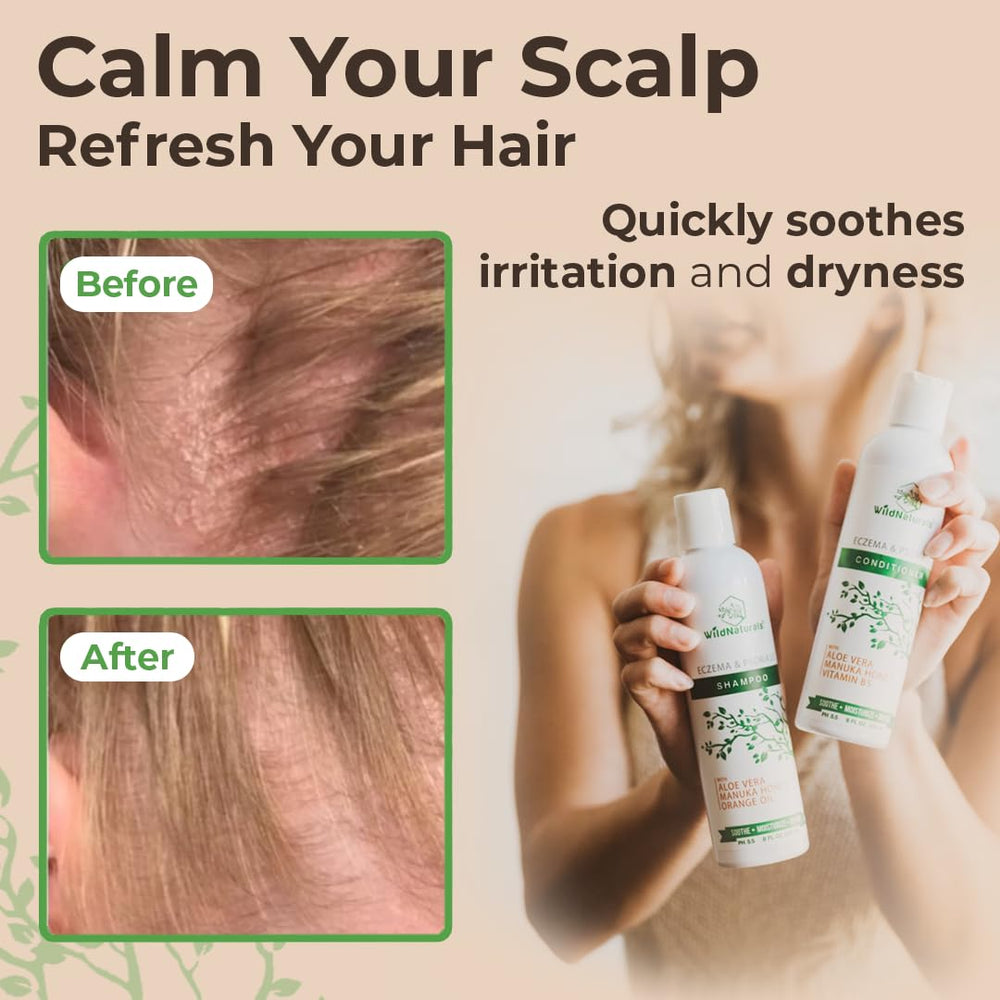 Wild Naturals cruelty-free hypoallergenic symbol communicates gentle use.
