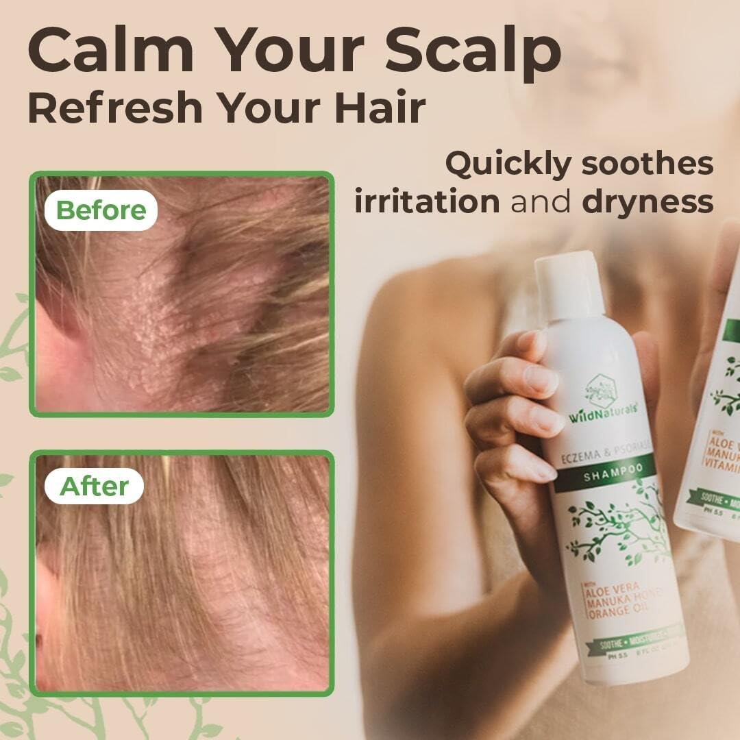 Wild Naturals light-lather formula offers gentle cleansing without heavy buildup.