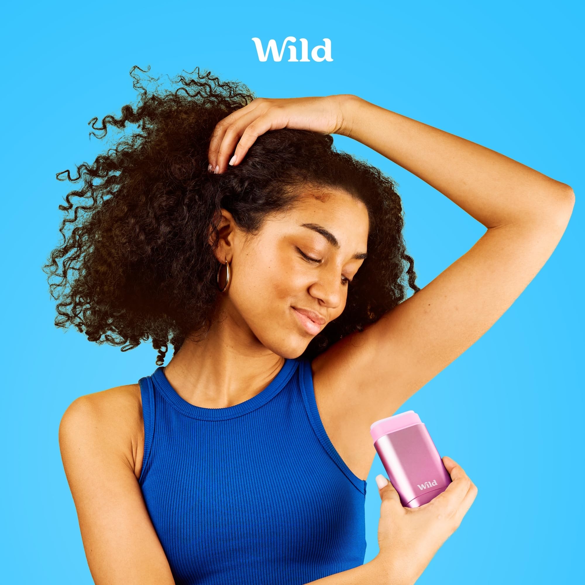 Wild vegan cruelty-free badge emphasizes clean ingredients and ethical standards.