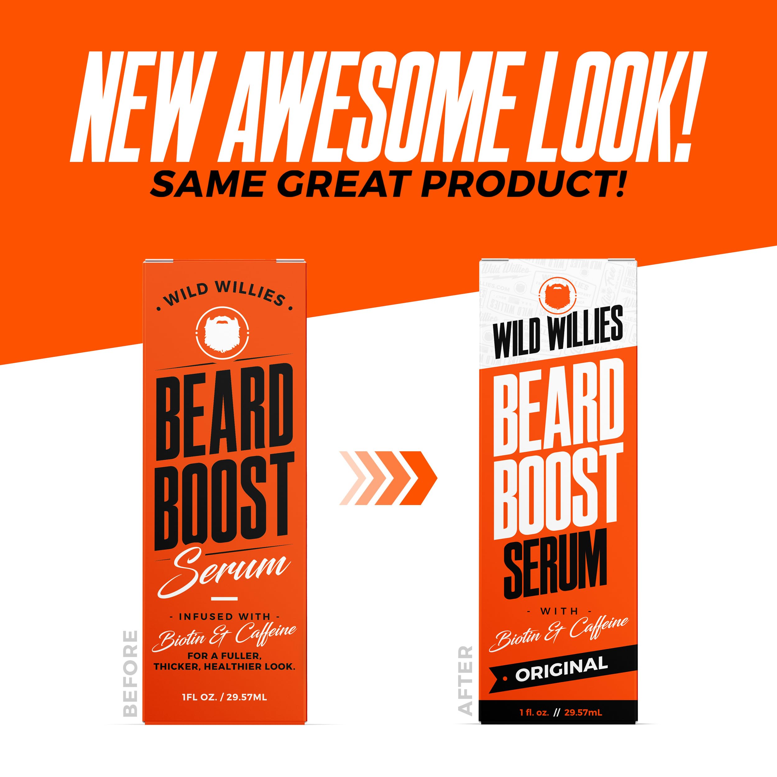 Wild Willies beard balm and serum laid out for daily grooming ritual