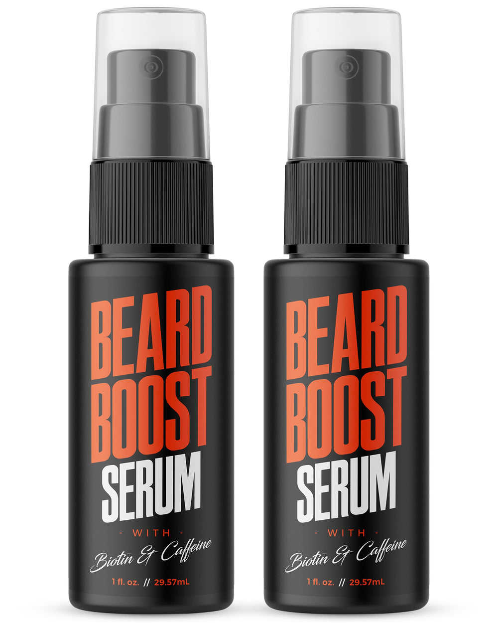 Wild Willies Beard Growth Serum 2-Pack bottle closeup for a fuller-looking beard.