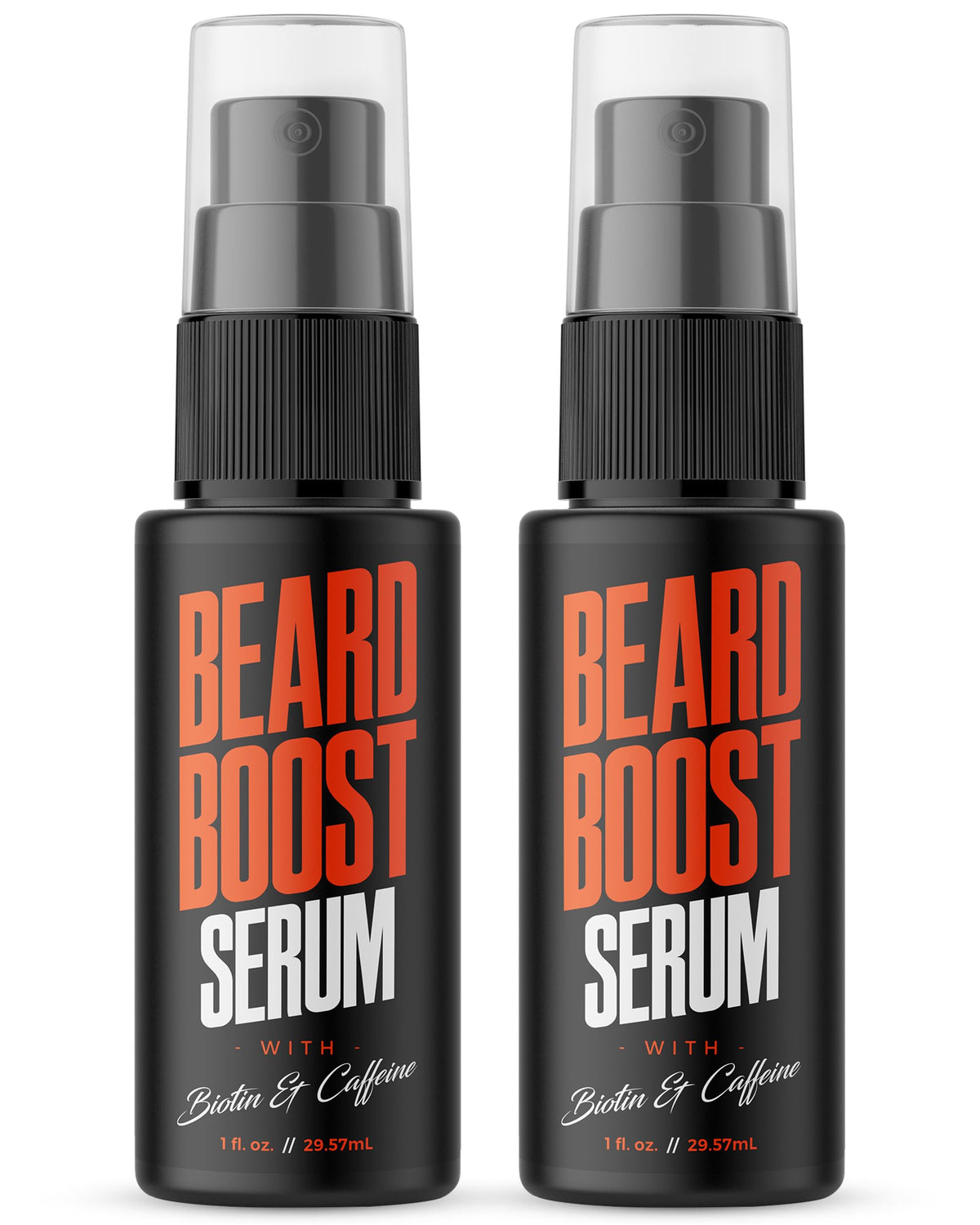 Wild Willies Beard Growth Serum 2-Pack bottle closeup for a fuller-looking beard.