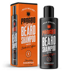 Wild Willies Beard Shampoo bottle for daily cleanse and nourishment.