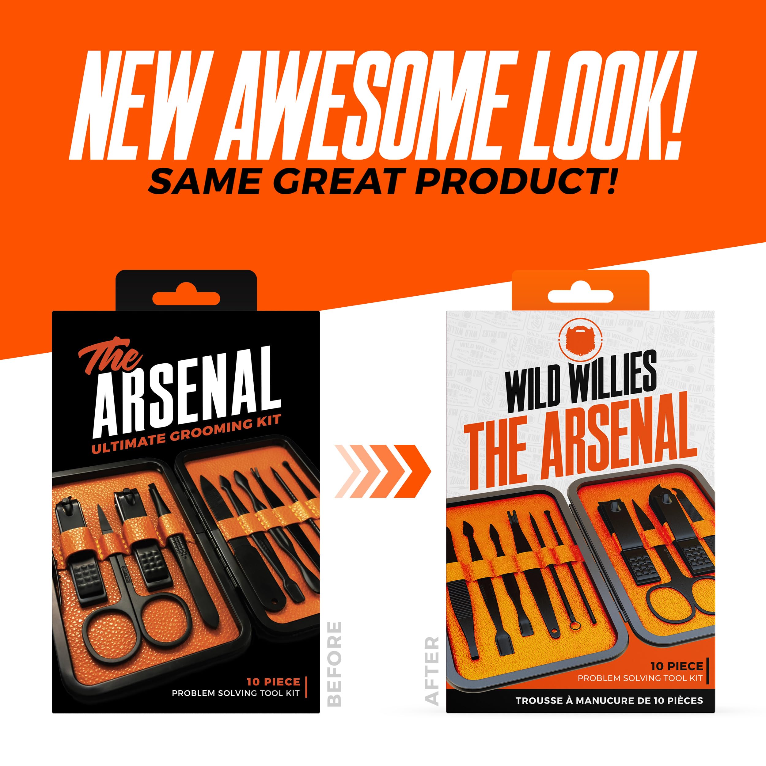 Set Wild Willies para manos y pies adecuado para casa o viaje