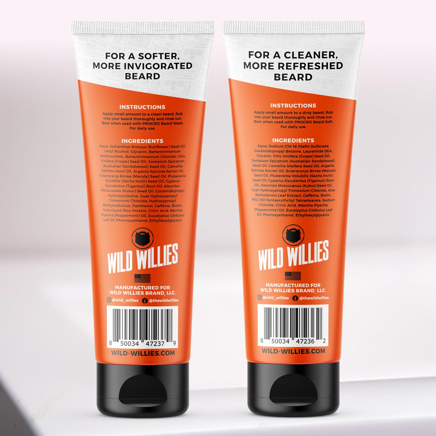 Wild Willies PROGRO kit bottle closeup highlights natural ingredients and USA-made quality.