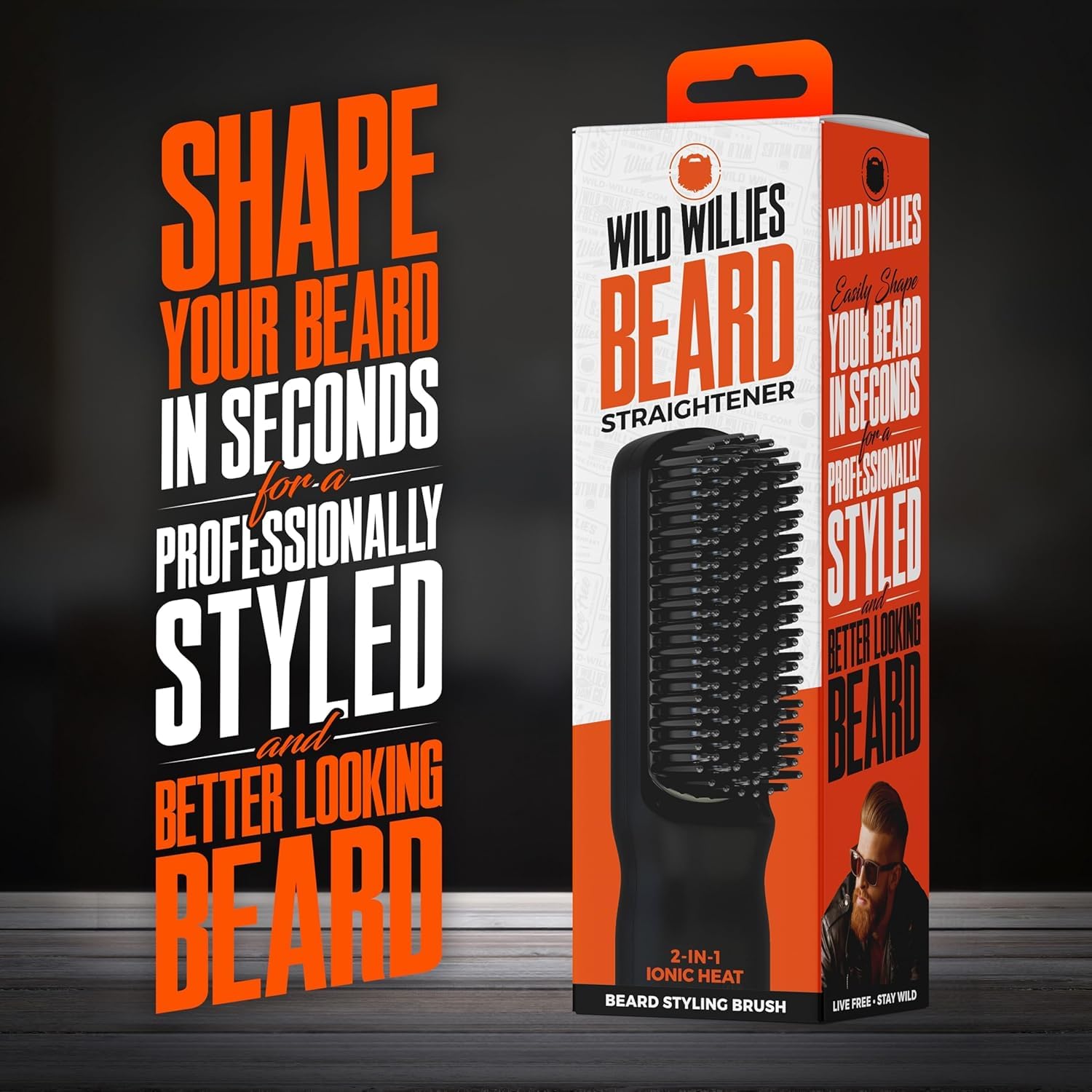 Wild Willies PROGRO conditioner tube delivers deep hydration and easier manageability.