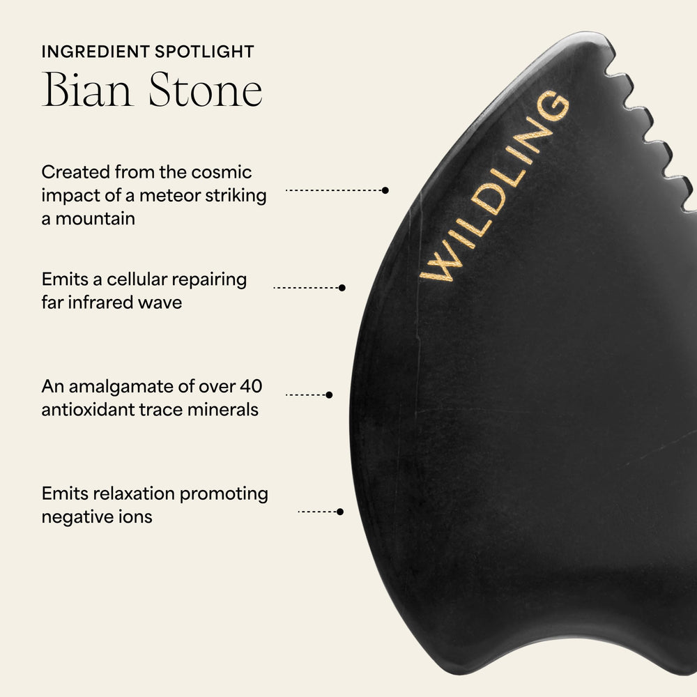 Wildling Empress Stone on-skin usage displays cool, soothing glide during routine care.