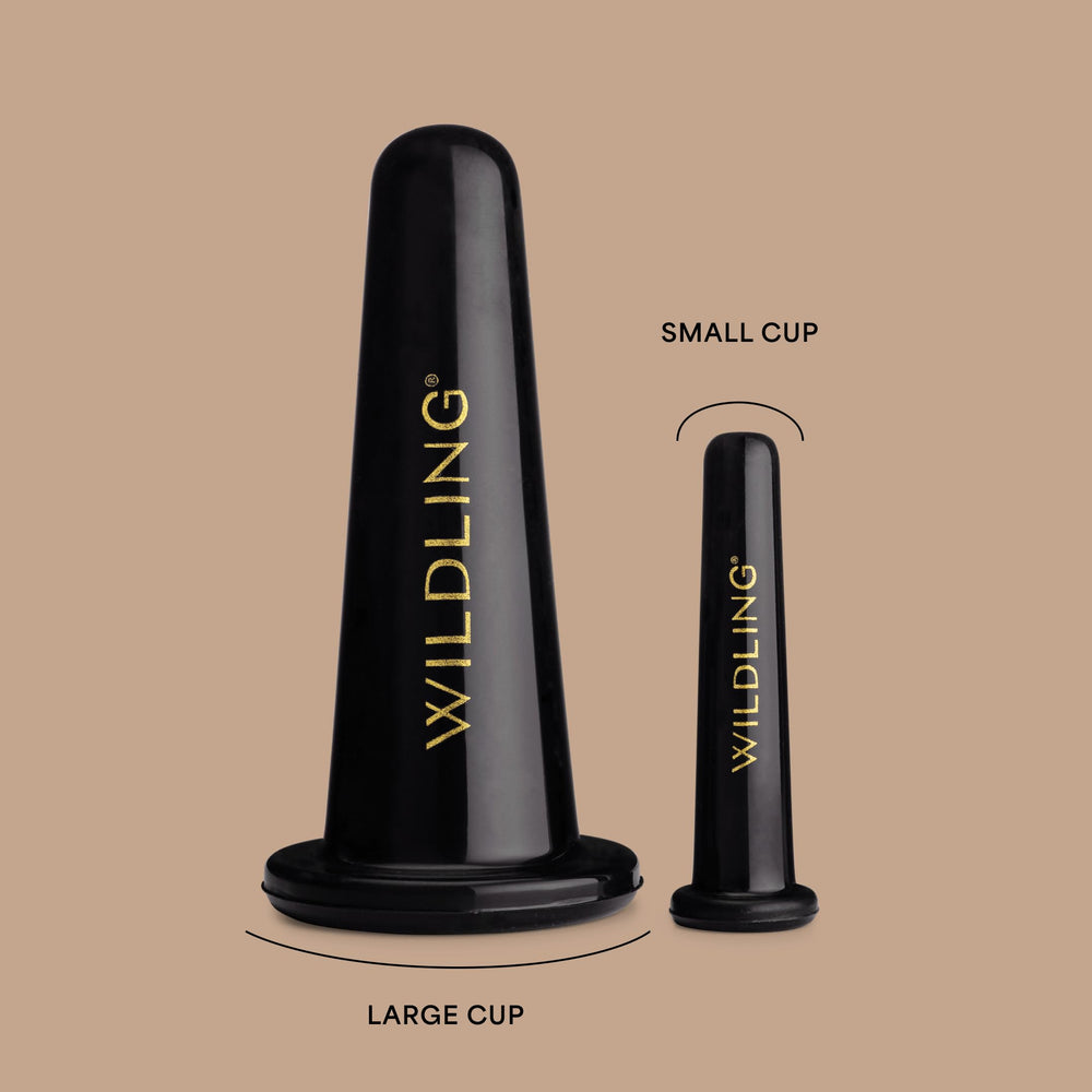Wildling Lumin Cupping Set cooling and calming effect during routine