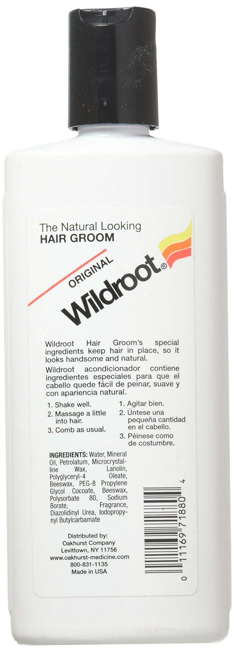 Wild Root Original Hair Groom application shows easy glide for effortless styling