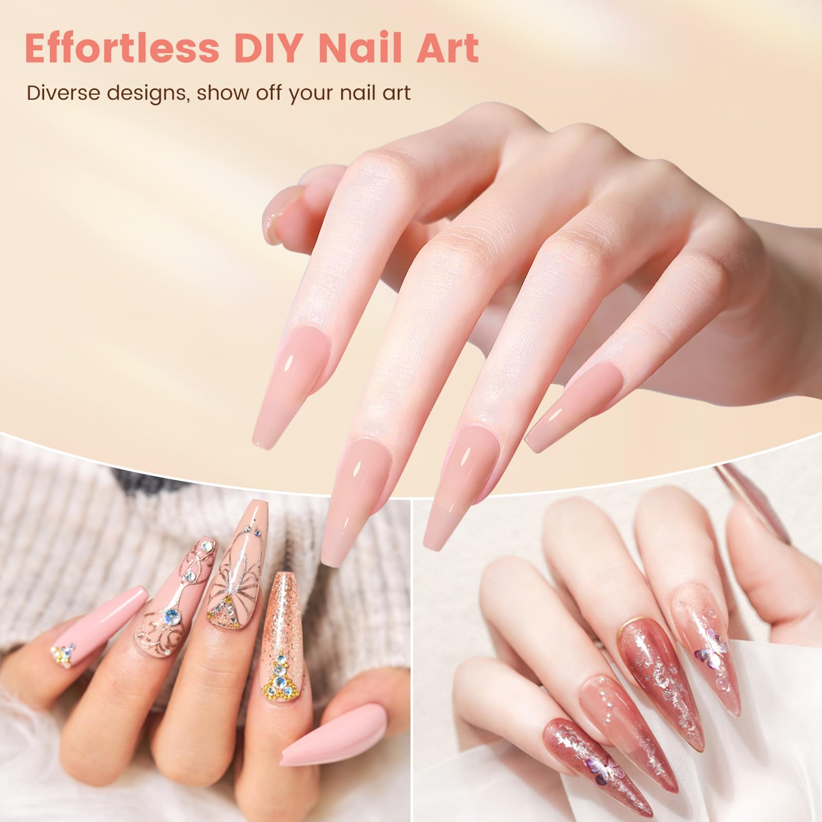 Wilfniee 24-color glitter and sequins for vibrant salon-style nail sparkle.