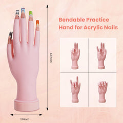 Wilfniee 12-color glitter palette for high-pigment nail art designs