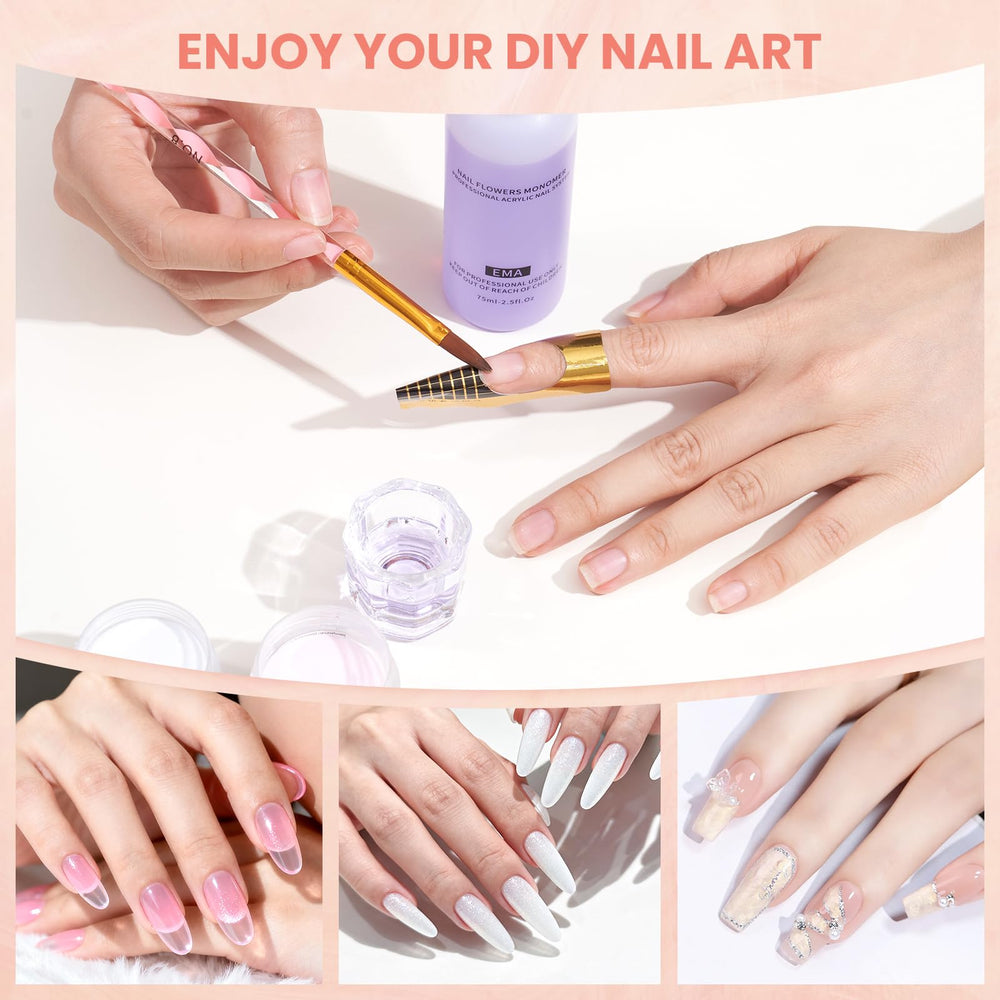 Wilfniee extra nails and adhesive clay for practice and design experiments