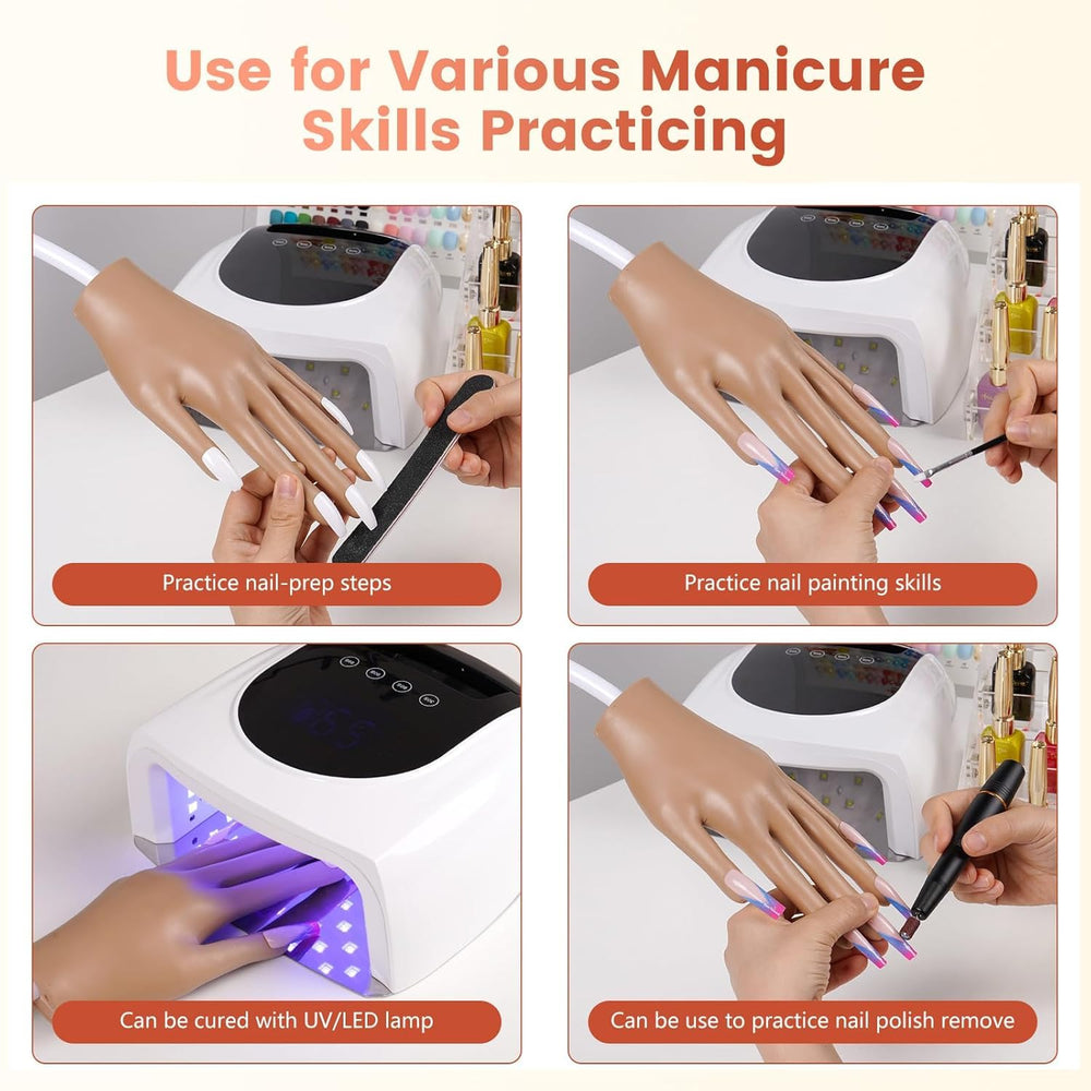 Wilfniee complete practice kit all-in-one nail training essentials
