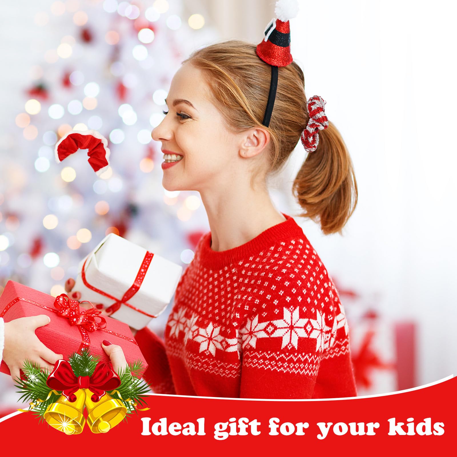 WILLBOND gift-ready scrunchie pack, ideal for gifting during holidays.