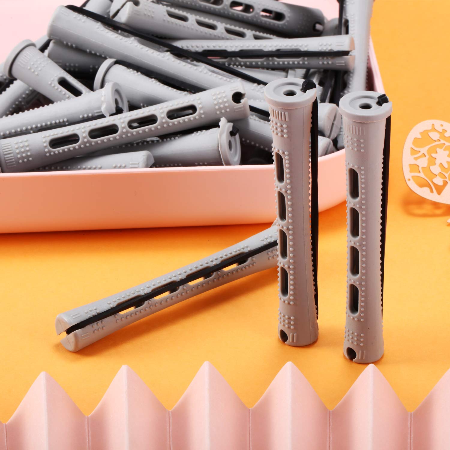 Willbond durable plastic hair rollers are built for repeated styling.