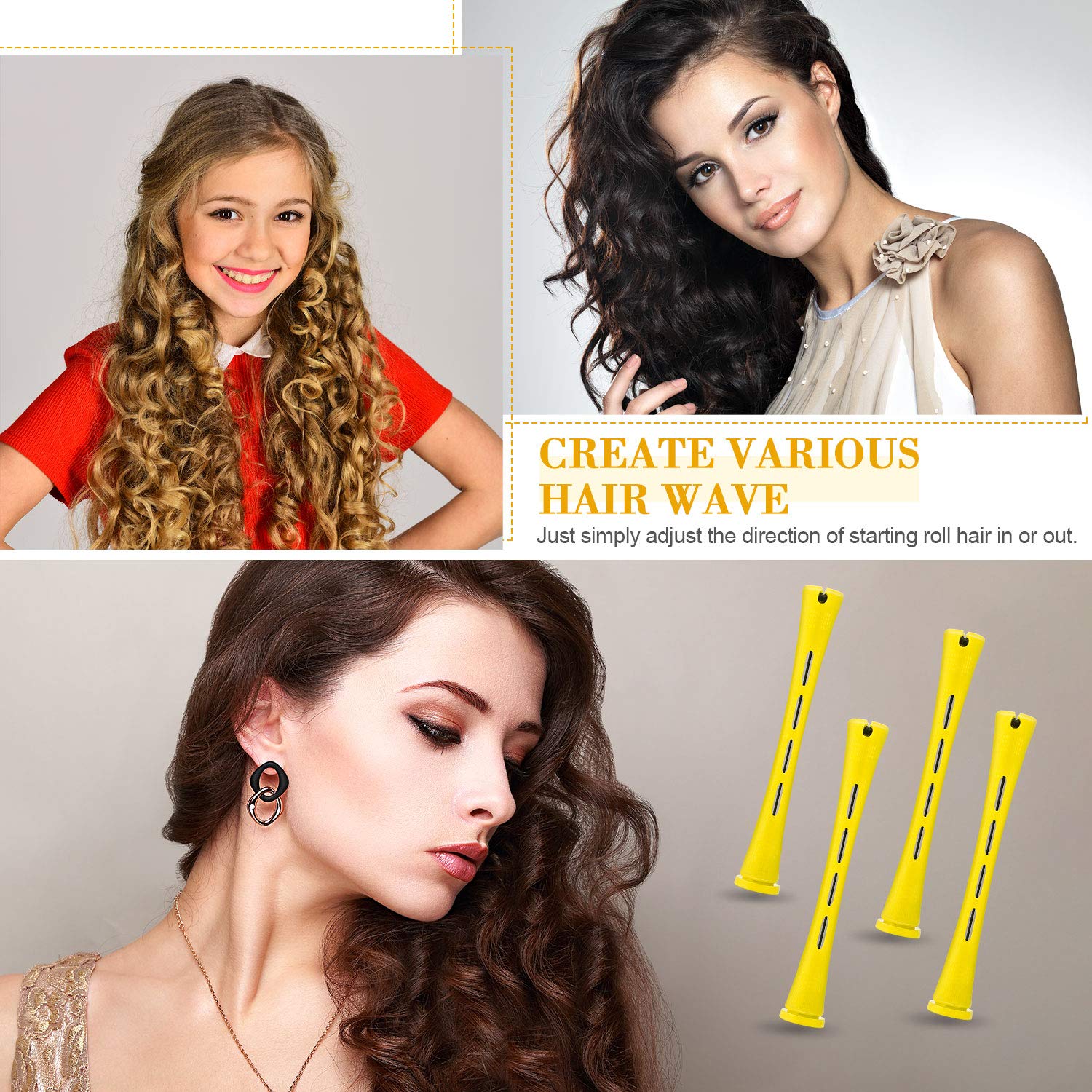 Willbond hair styling kit for salon or home use with versatile waves.