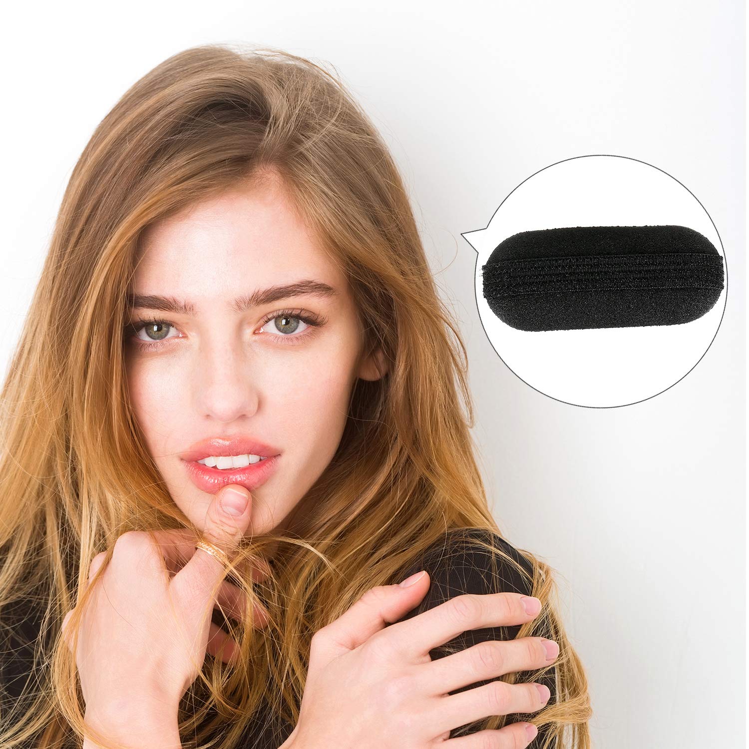 WILLBOND sponge bump-up comb closeup highlights lightweight material for comfortable all-day wear