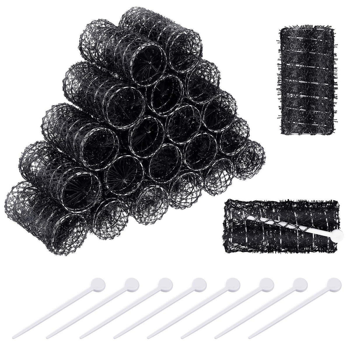 Willbond vintage brush rollers set for home styling and easy curls