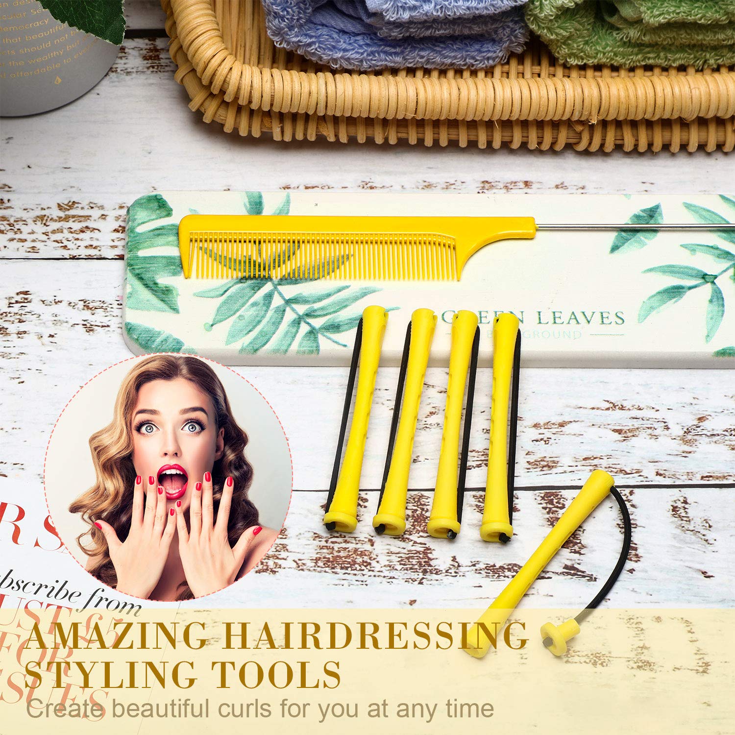Willbond yellow perm rod set durable and flexible for various directions.
