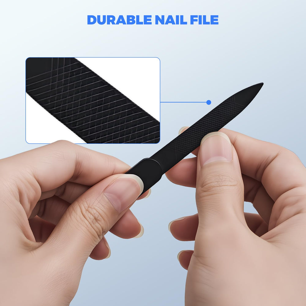 Willbuy long-handle toenail clippers—extra leverage reduces hand strain.
