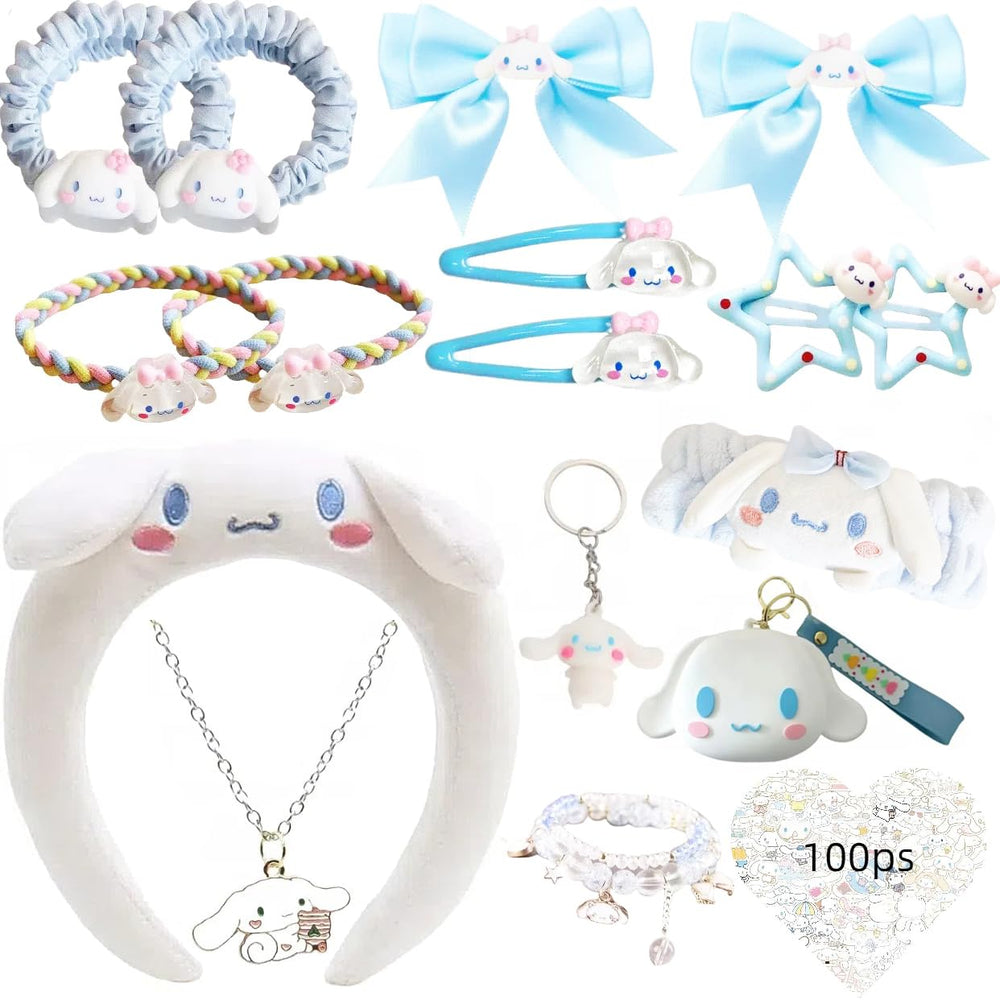 WINBBY blue kawaii headbands bundle for versatile daily outfits.