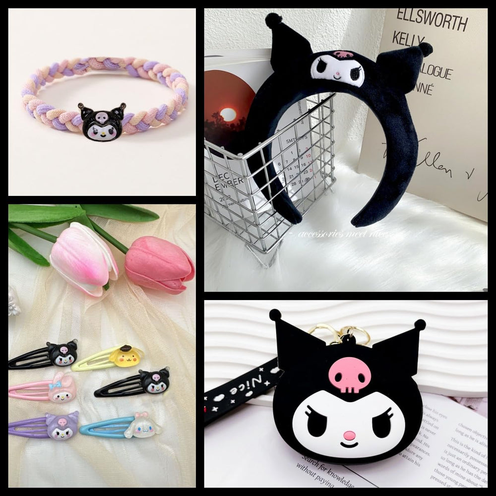 WINBBY plush headband and fluffy accents perfect for cozy, comfortable wear at home or events.
