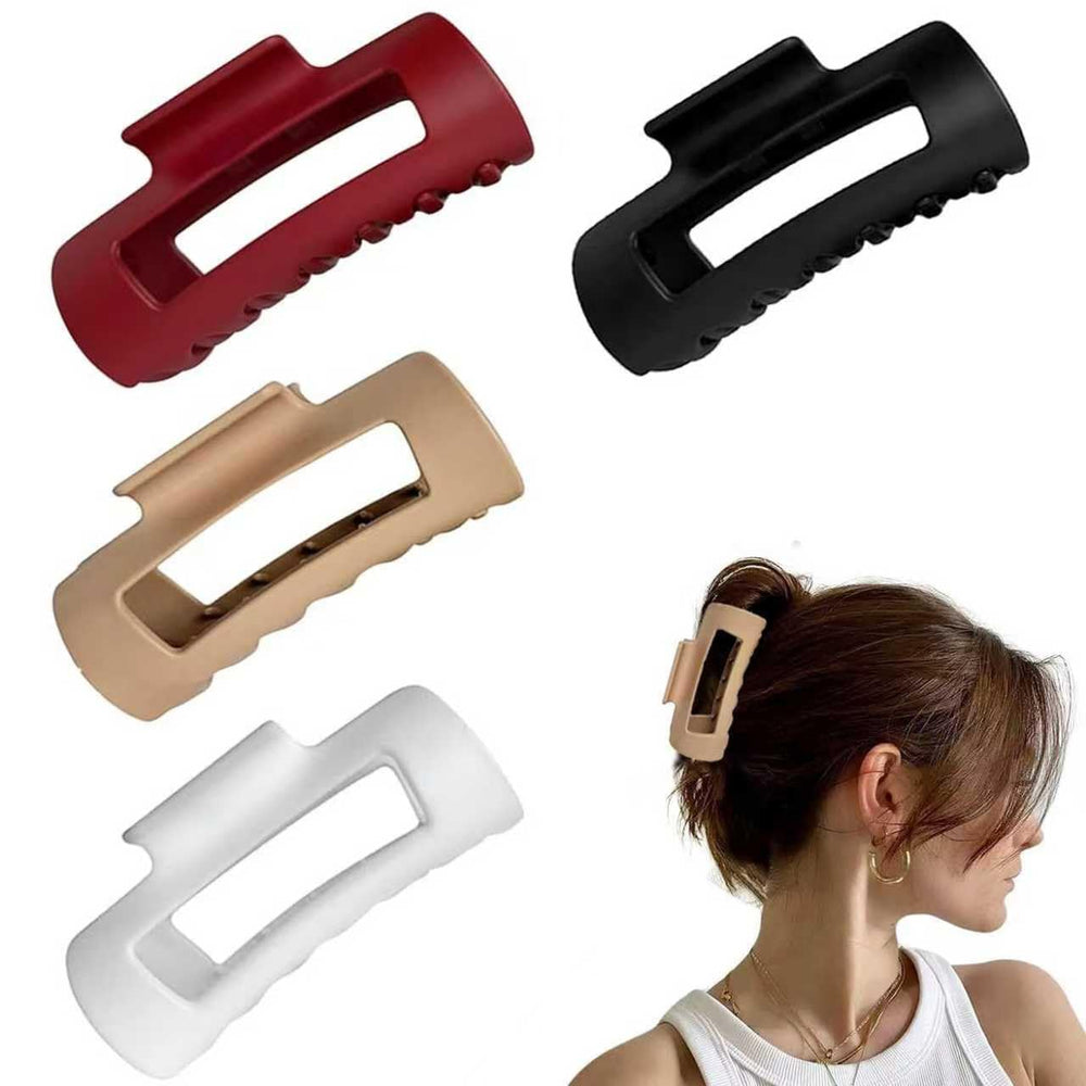 Clips WINDALY de nube suaves y flexibles sujetan el cabello con comodidad todo el día.