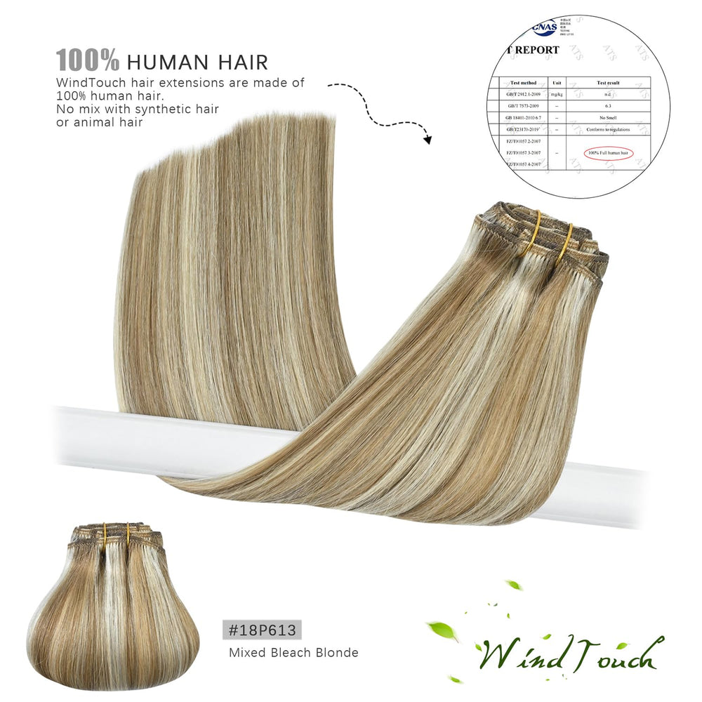 WindTouch lightweight clips stay secure for natural movement and comfort