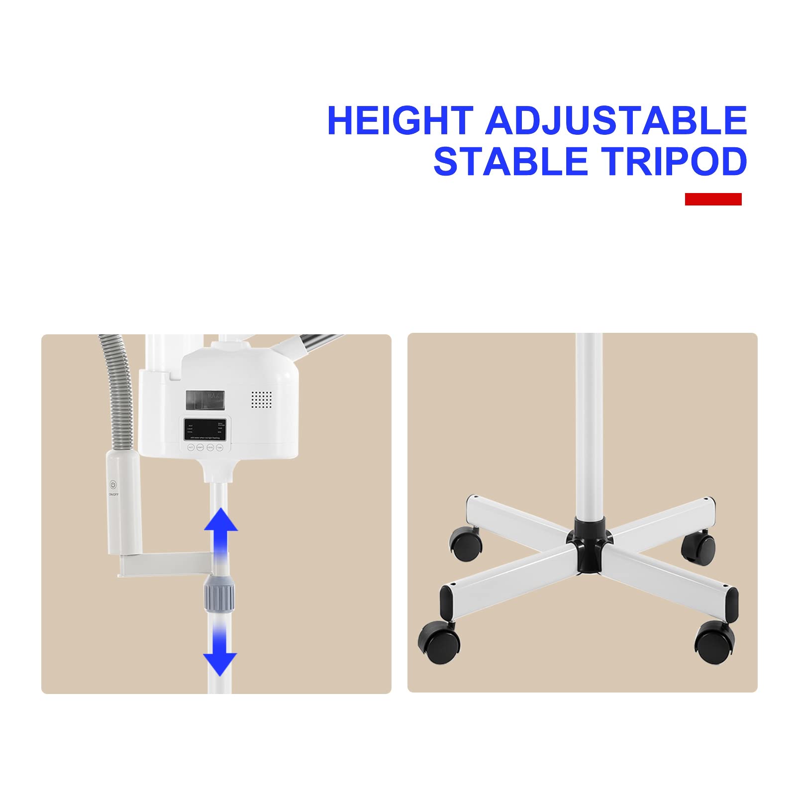 WINEDYOUNG hot mist nozzle delivering pore-opening steam