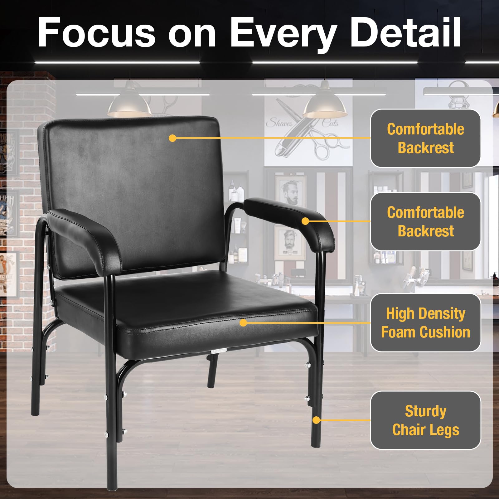 WINEDYOUNG shampoo chair multi-scenario design fits salons, spas, and studios