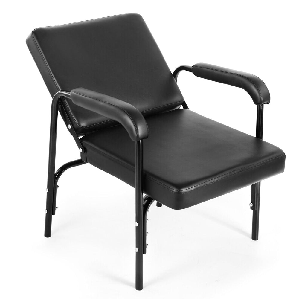 WINEDYOUNG shampoo chair recline base shows stable client support during service