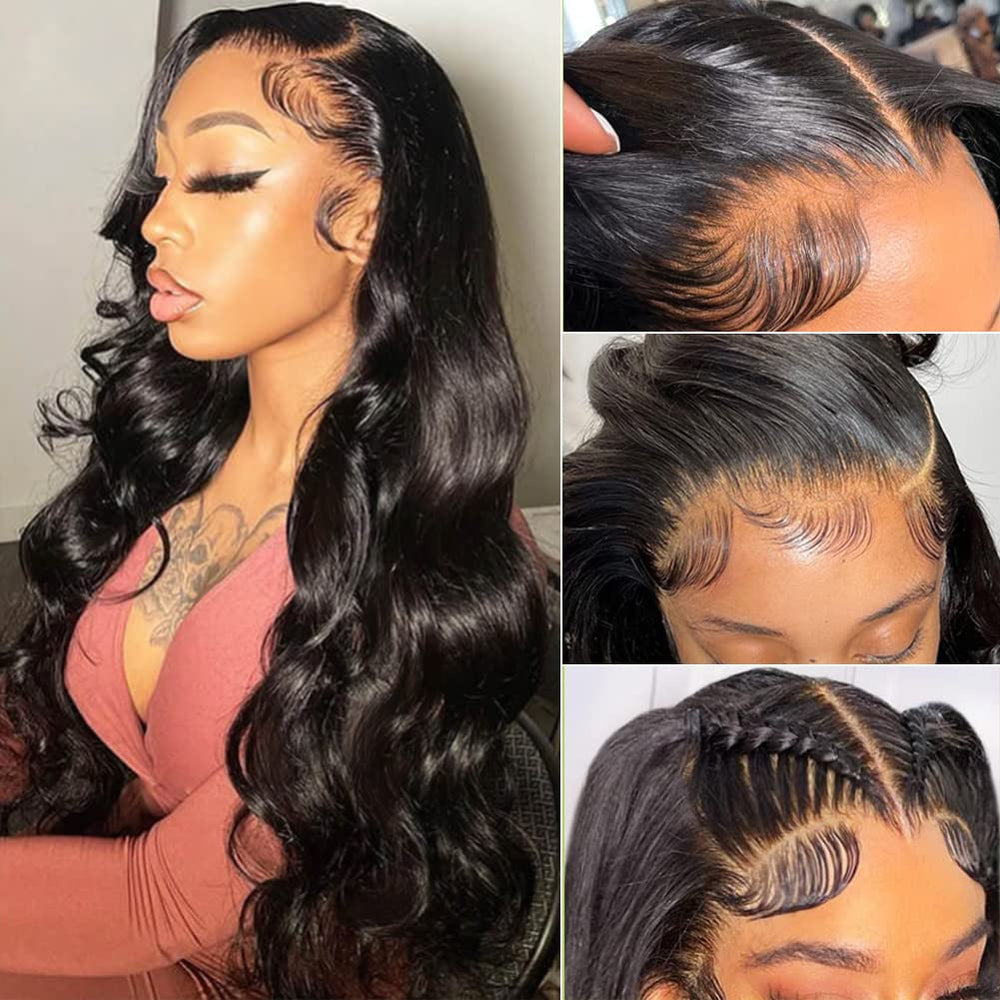Wingirl 26-inch HD lace front wig front view with natural-looking hairline for easy styling
