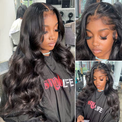 Wingirl 26-inch pre-plucked hairline with baby hairs for natural styling