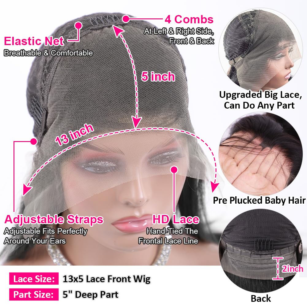 Wingirl body wave wig close-up highlights glossy texture and bounce