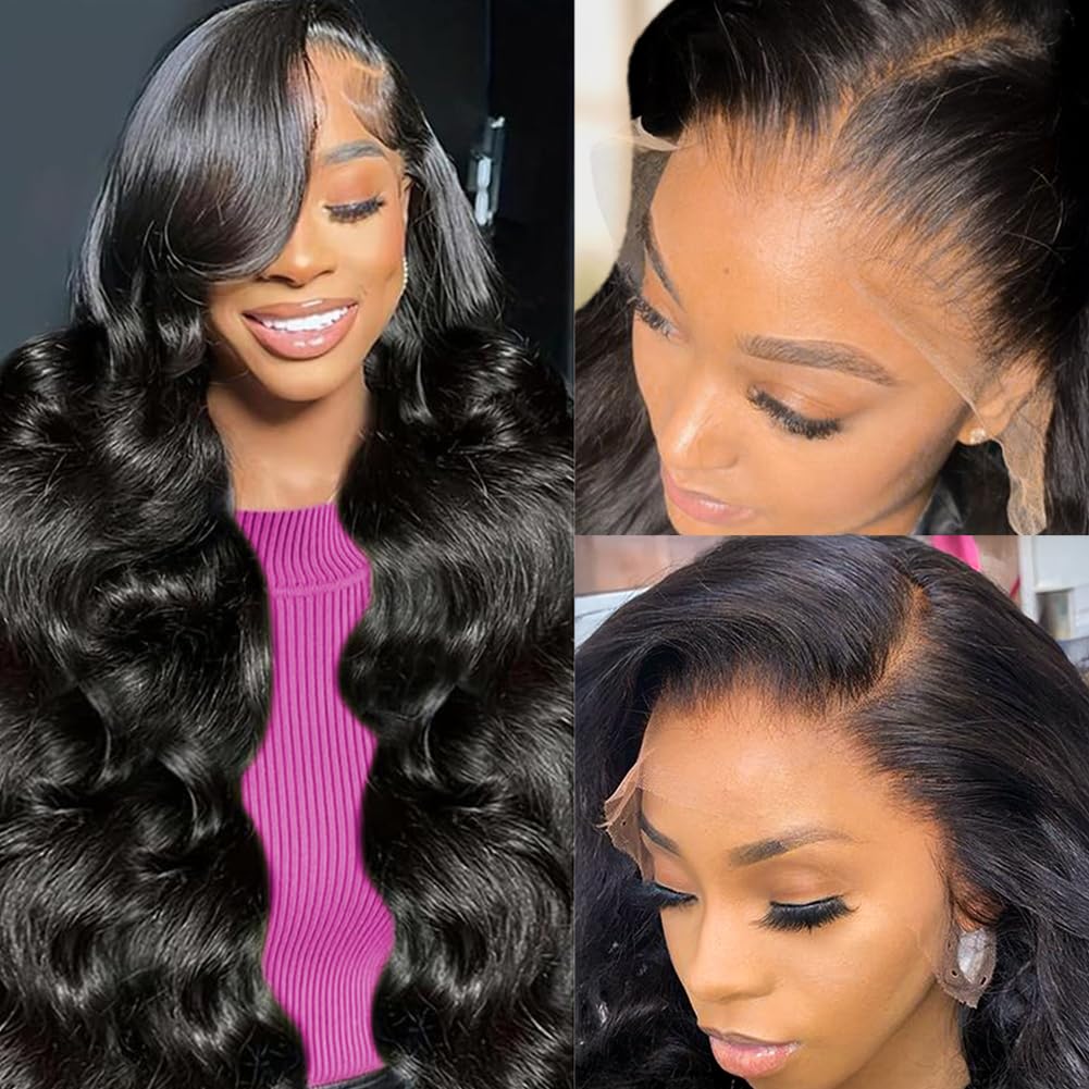 Wingirl 28-inch 13x6 body wave wig with natural-looking lace front.
