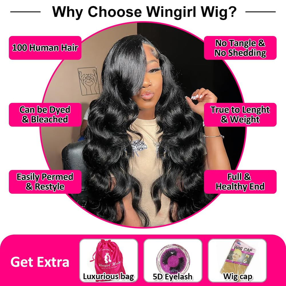 Wingirl packaging includes caps and lashes for complete styling set